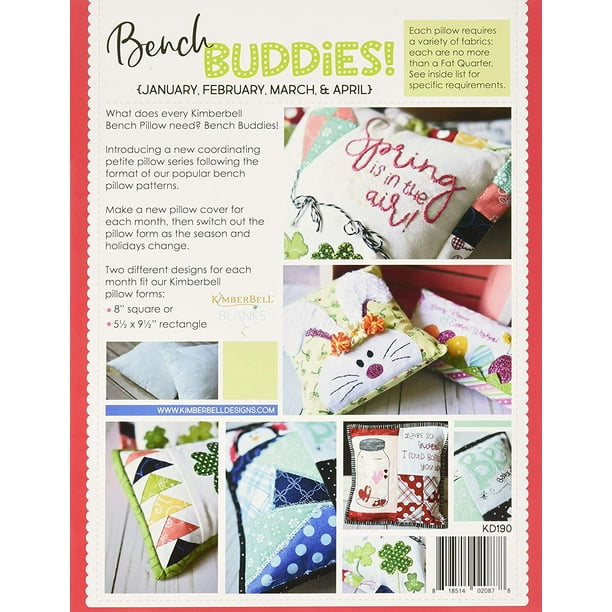 February April KD190 Sewing New January March Kimberbell Bench Buddies February April KD190 Sewing New January March Kimberbell Bench Buddies